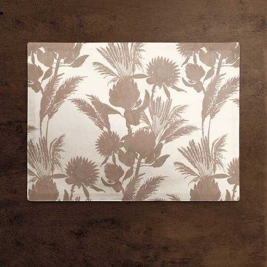 Tones Protea Blooms Cotton Twill Placemat